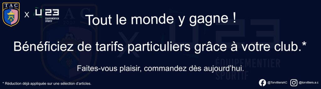 TAC bannière promotionnelle catalogue