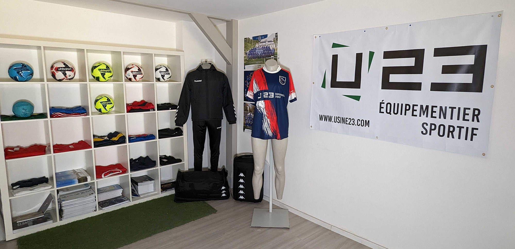 Showroom U23 équipementier sportif